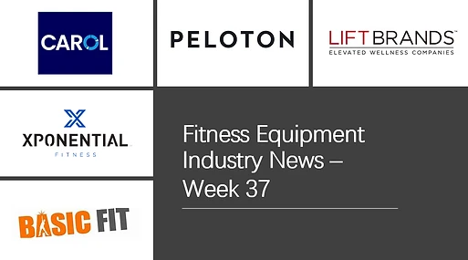 Fitness Equipment Industry Weekly News – W37 of 2023