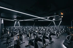 Psycle Victoria features a 50-bike Ride studio Credit: Psycle