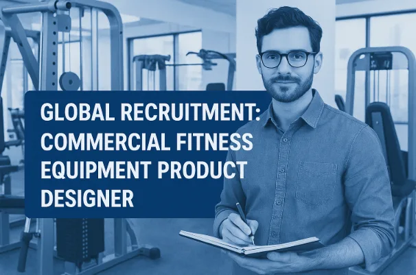 Global Recruitment: Commercial Fitness Equipment Product Designer 2 gym equipment designer