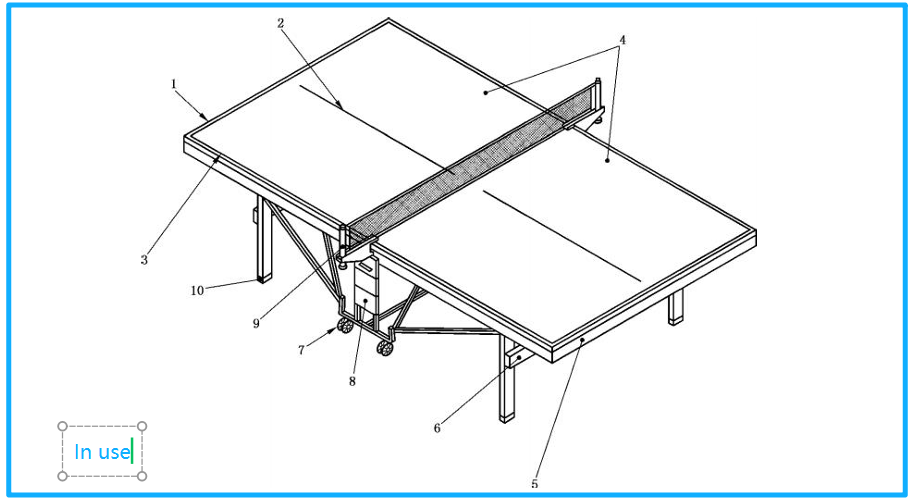 China’s New National Standard for Table Tennis Tables (2025 Draft) 7 Indoor table tennis tables standards