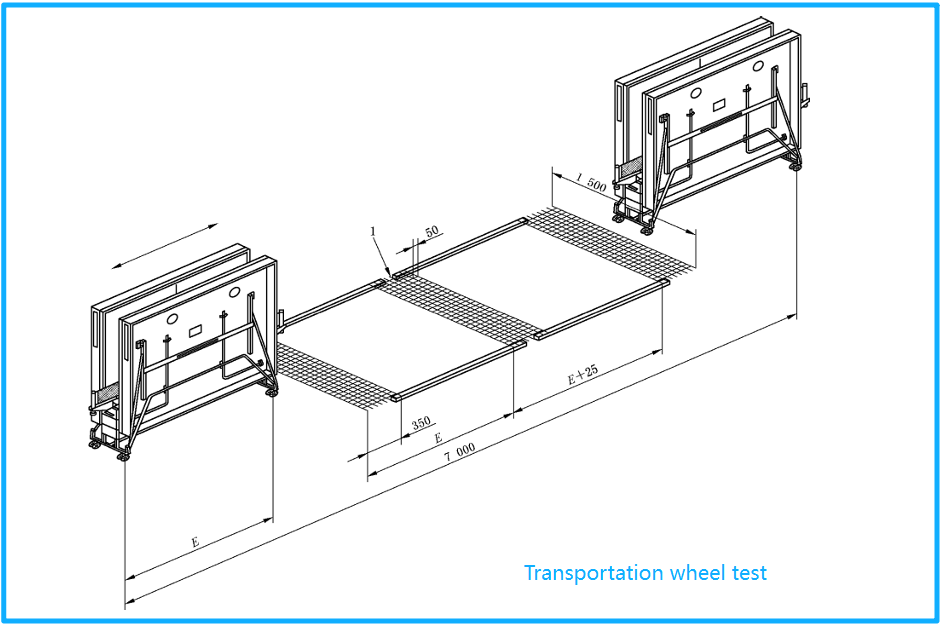 China’s New National Standard for Table Tennis Tables (2025 Draft) 8 Table tennis tables transportation wheel test