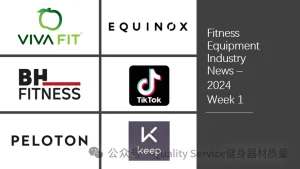 Fitness Equipment Industry Weekly News - Week 1 of 2024