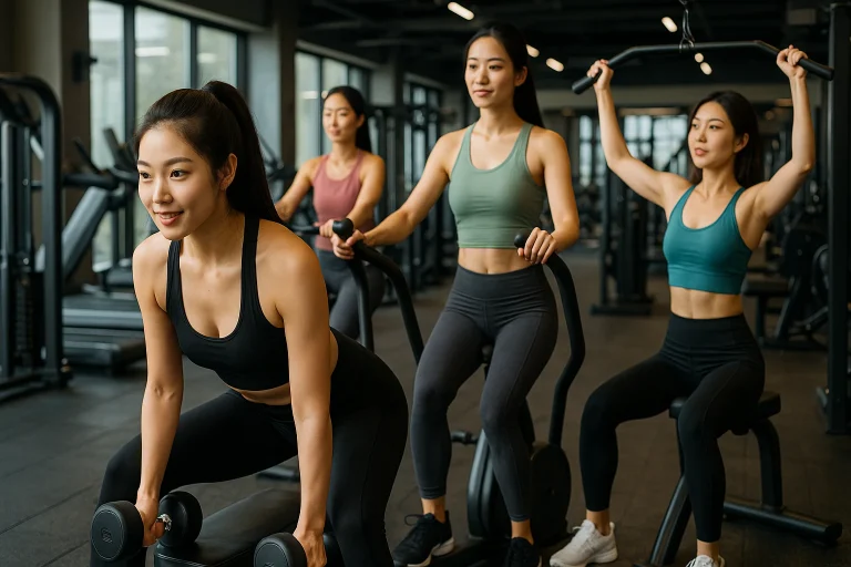 China women only gym