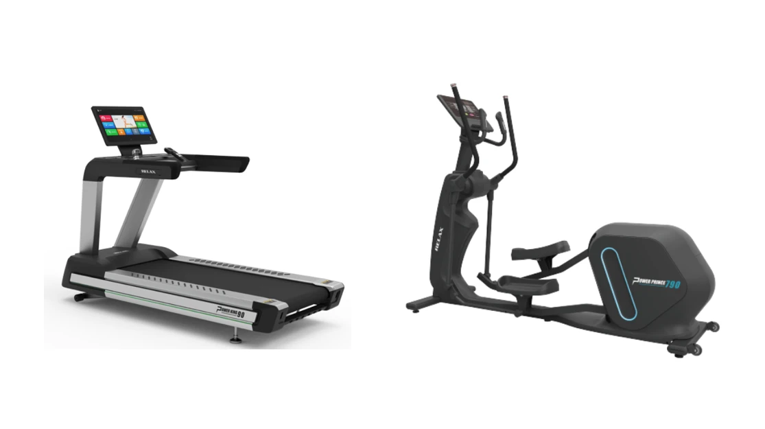 Relax treadmill and crosstrainer