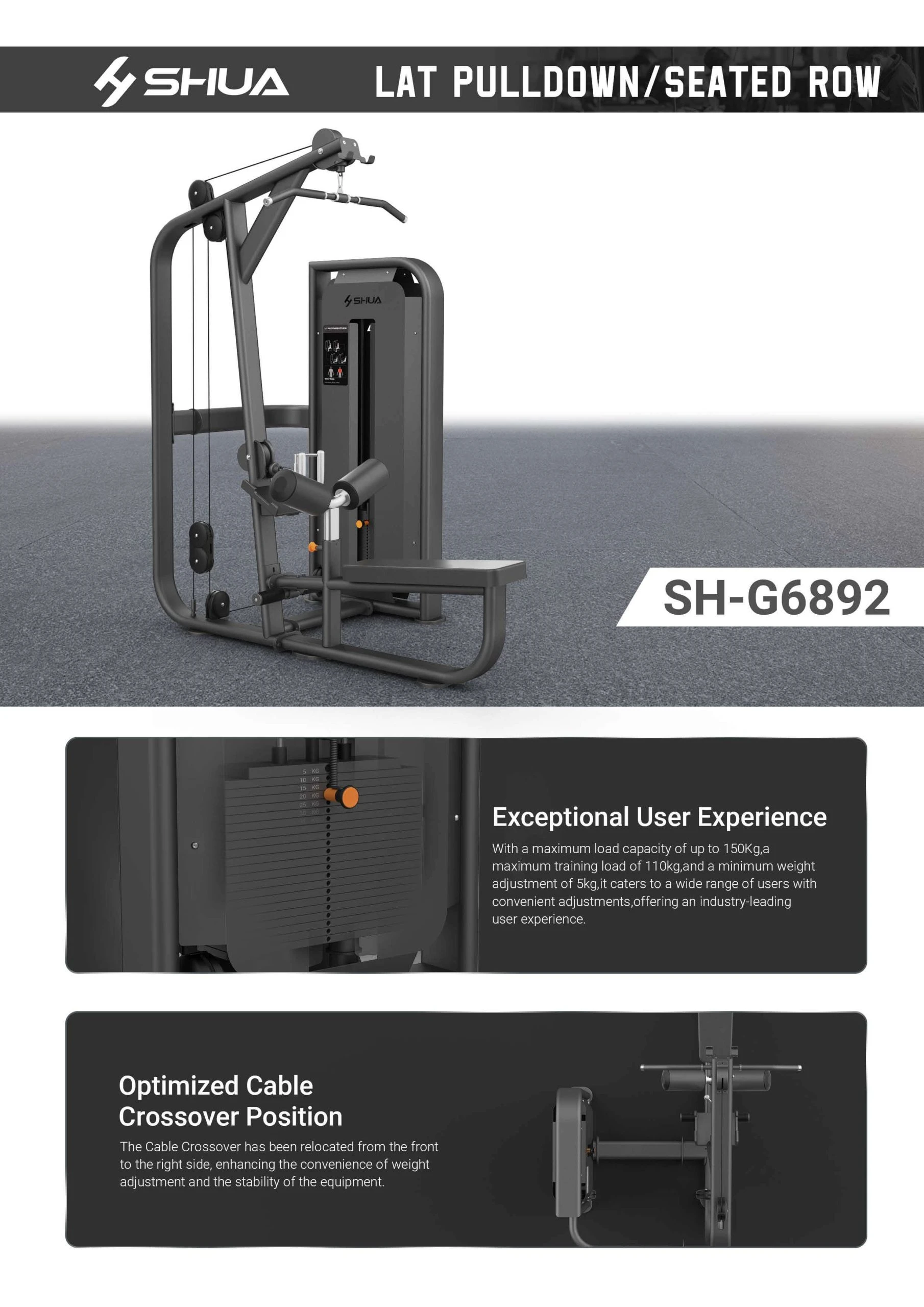 Lat Pulldown/Seated Row