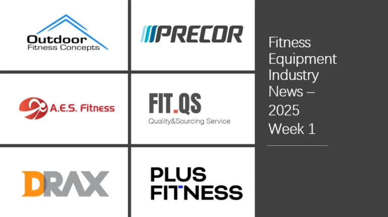 Fitness Equipment Industry News Weekly - W1 of 2025 4 Fitness Equipment Industry News Weekly - 20250103