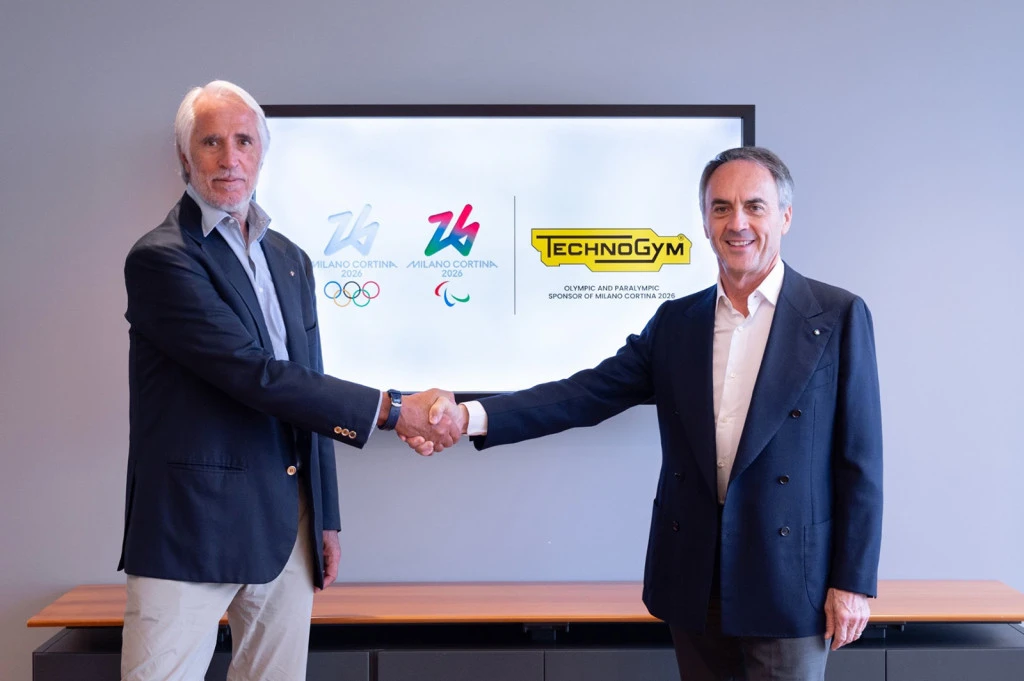 Italian sports manufacturer Technogym confirmed as official supplier for the Milano Cortina 2026 Winter Games