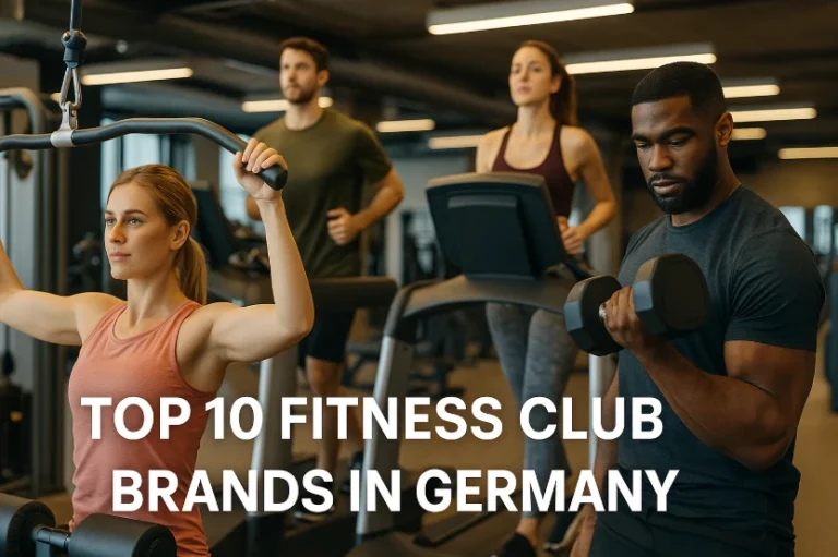 Top 10 Fitness Club Brands in Germany in 2024 6 Top 10 Fitness Club Brands in Germany