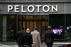 Peloton studios in New York.