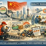 Pre shipment QC on Fitness Equipment