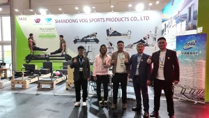 Chinese fitness equipment manufacturers from Dezhou shine at Fibo 2026, showcasing China’s manufacturing in Cologne