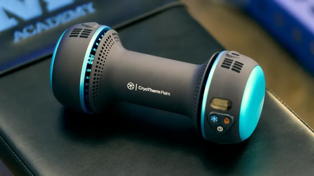 Therabody Expands Beyond Recovery Gear with CryoTherm Palm and Moves Into Thermoregulation Tech 2 The Therabody CryoTherm Palm
