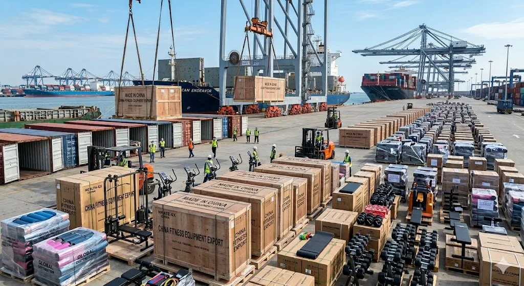 China’s Fitness Equipment Exports Exceed ¥400 Billion in First Four Months of 2026, Driven by Smartization and Brand Upgrade 1 china fitness equipment export
