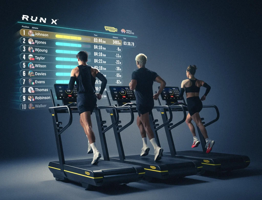 Technogym and World Athletics team up to launch the Run X World Treadmill Championships