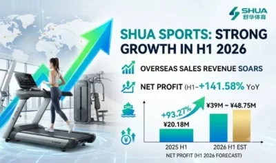 SHUA Sports Forecasts H1 Net Profit Surge of 93%–141% Driven by Robust Overseas Sales