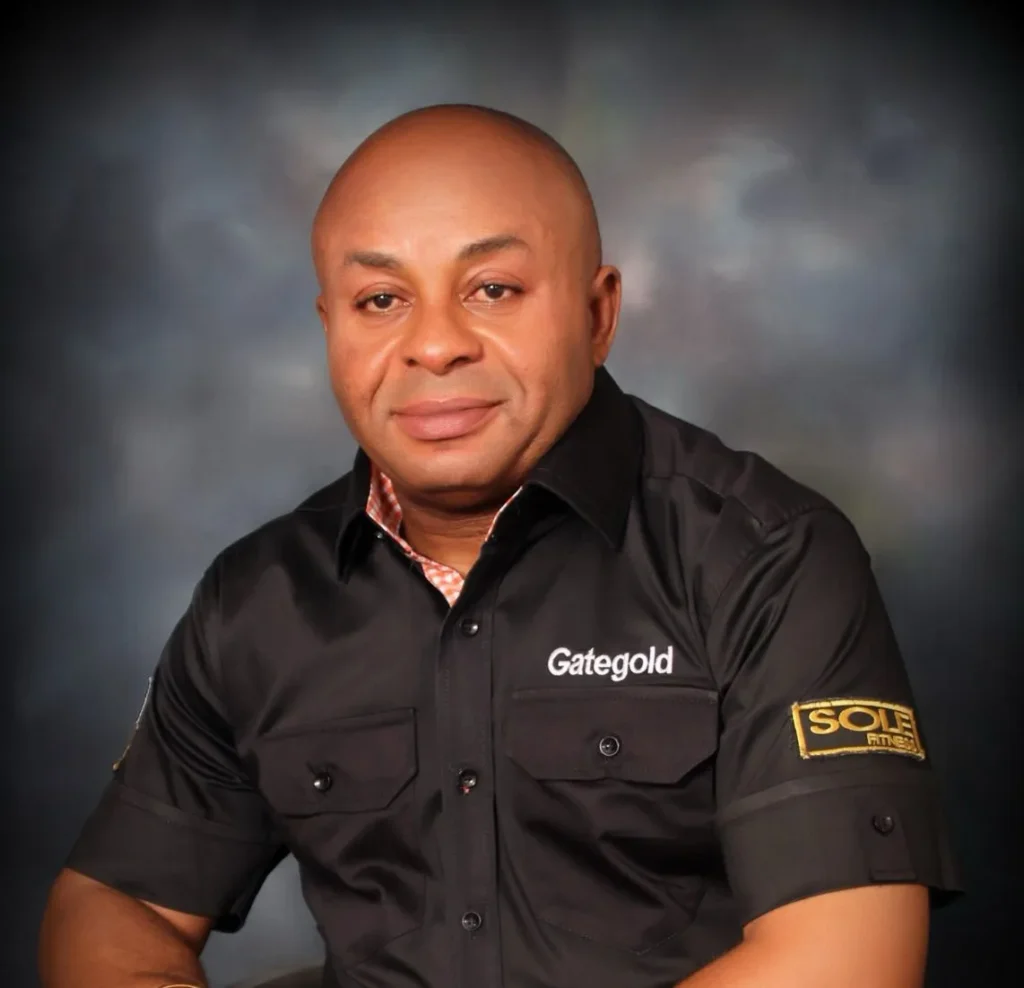Sir Goodluck Obi, The Chairman of Gategold Fitness