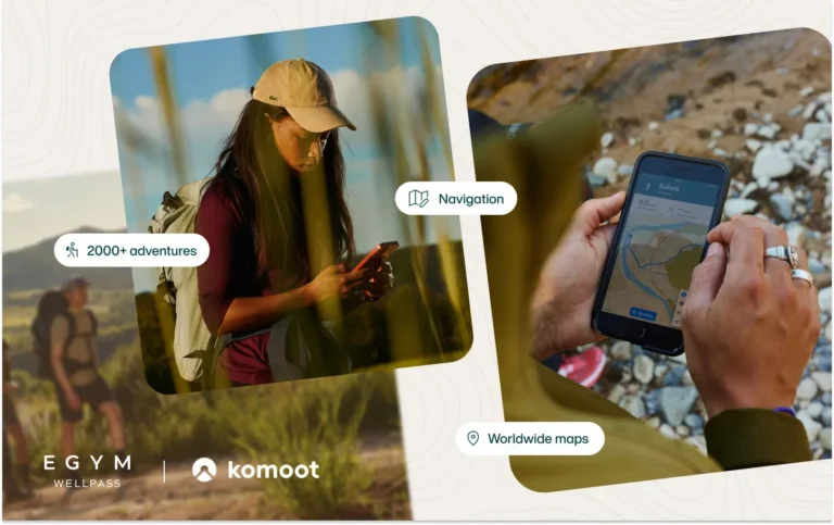 EGYM Wellpass x komoot