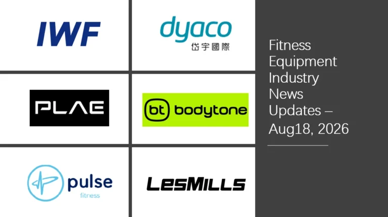 Fitness Equipment Industry Weekly News – August 18, 2026