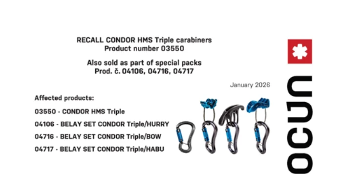 Recall Carabiners